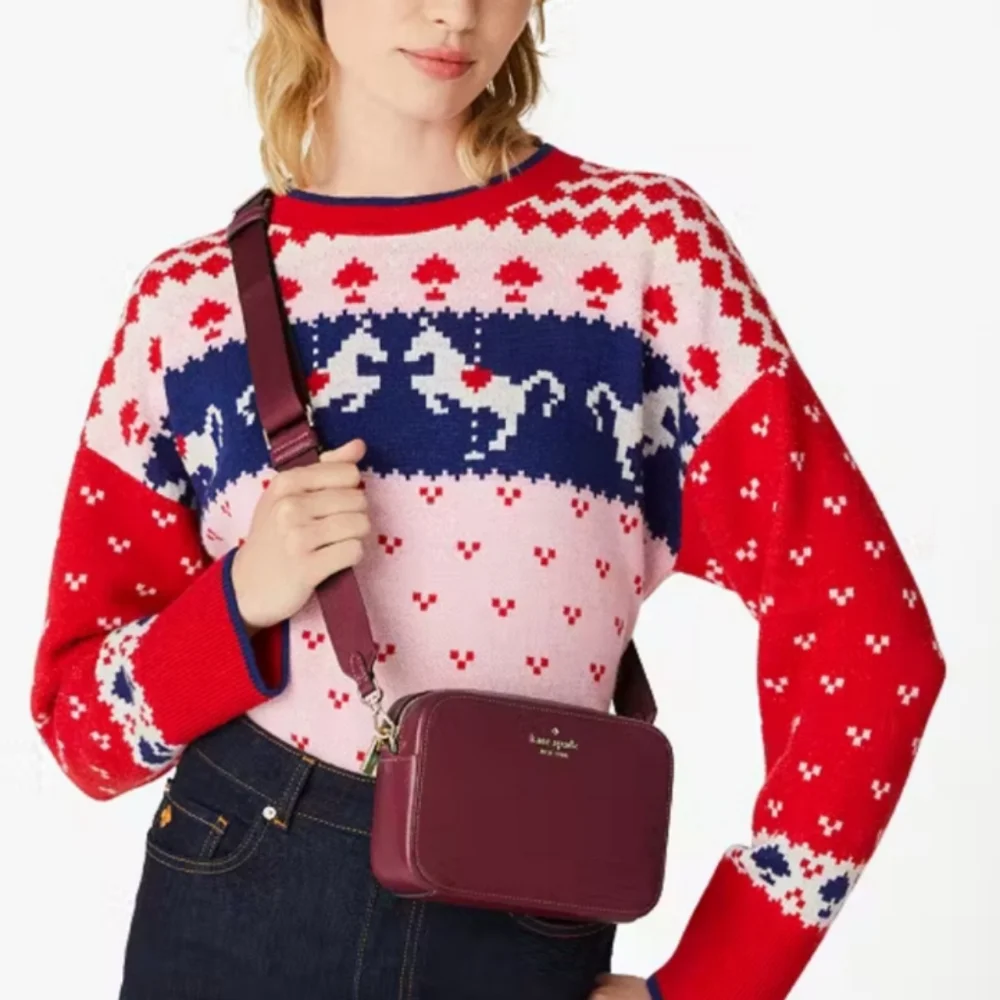 Low Start KS-" Limited Edition" Madison Camera Crossbody (Blackberry Preserves) - Picture 2 of 7